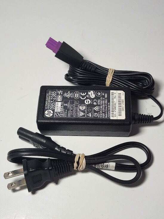 HP Other - Genuine HP 0957-2385 Printer Power Adapter 22V 455mA w/ Cord